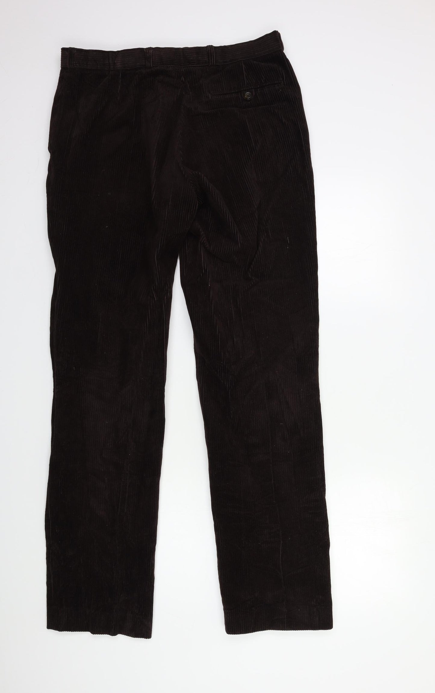 C&A Mens Brown  Corduroy Trousers  Size 34 in L33 in
