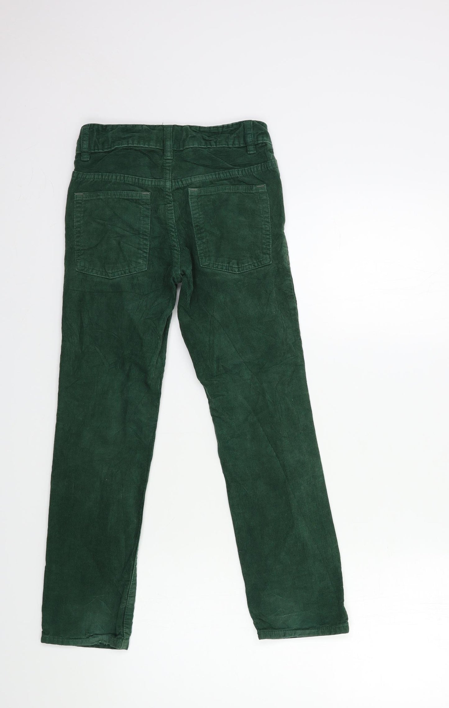 Mini Boden Boys Green  Corduroy  Trousers Size 9 Years