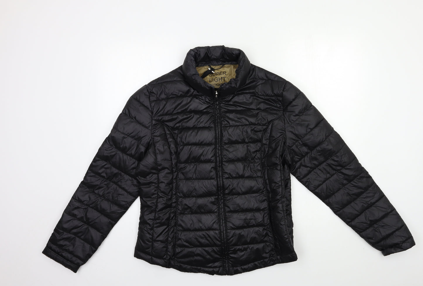 Atmosphere Womens Black   Puffer Jacket Coat Size 14