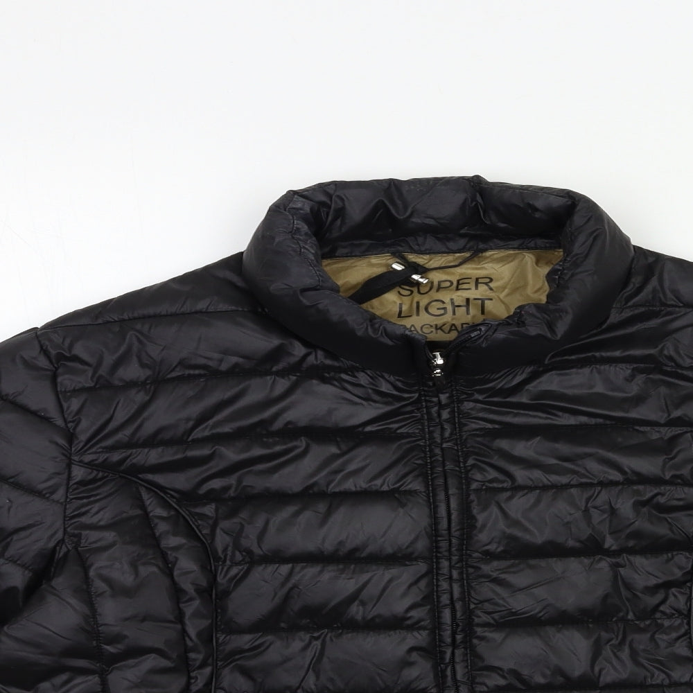 Atmosphere Womens Black   Puffer Jacket Coat Size 14
