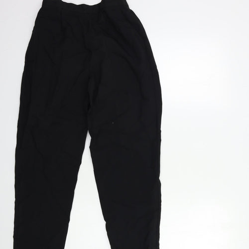 Janique Womens Black   Trousers  Size 12 L26 in