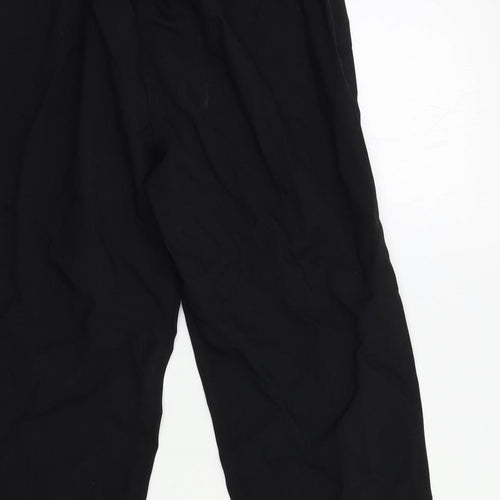 Janique Womens Black   Trousers  Size 12 L26 in