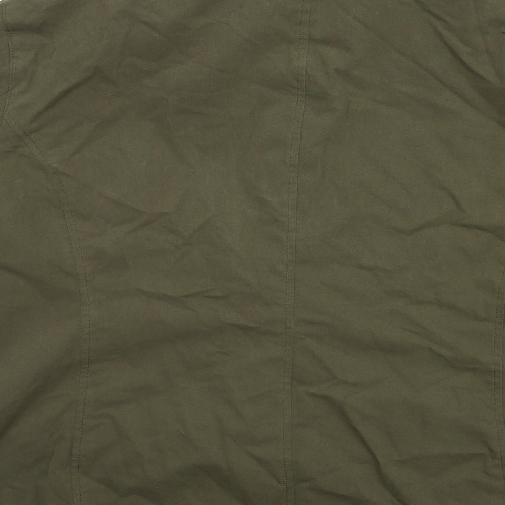 ESMARA Womens Green   Overcoat Coat Size 16