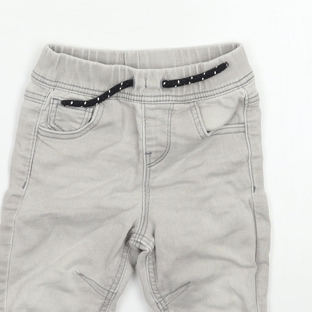 Primark Baby Grey  Denim Jogger Jeans Size 6-9 Months