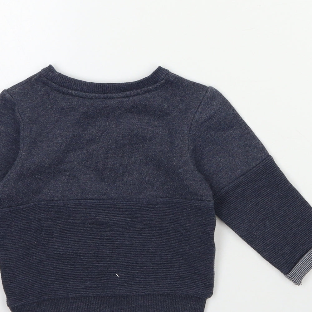 Primark Boys Grey   Pullover Sweatshirt Size 9-10 Years