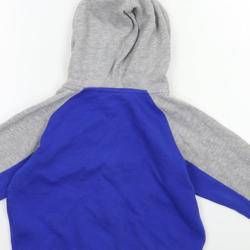 Nike Boys Blue   Full Zip Hoodie Size 5-6 Years