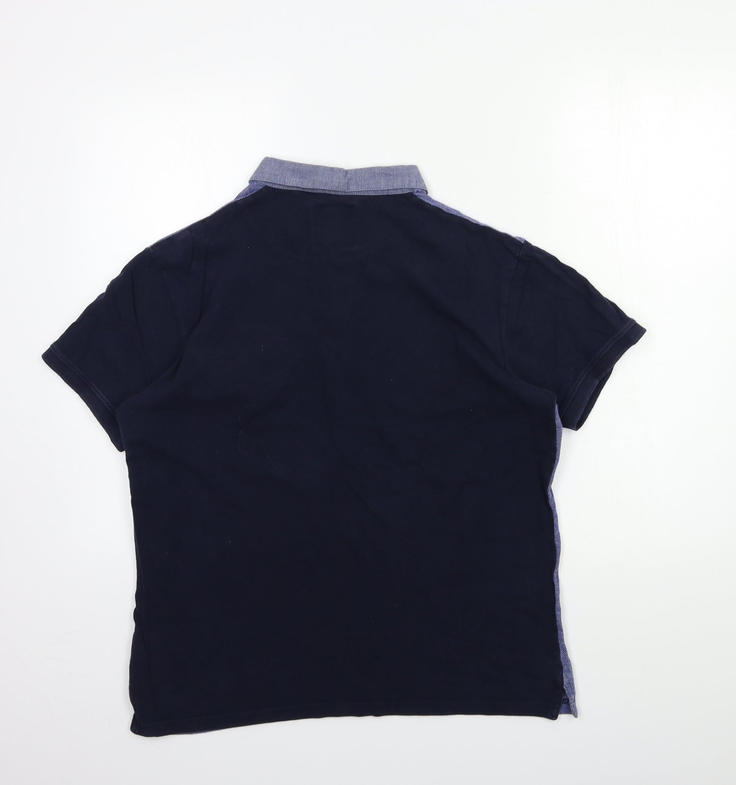 Nanny State Mens Blue    Polo Size M