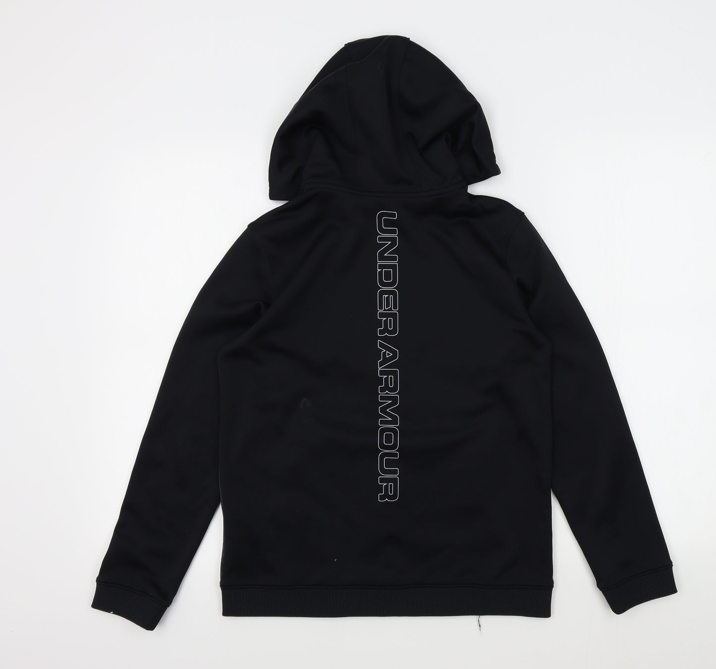 Under armour Boys Black Colourblock  Full Zip Jumper Size 12-13 Years