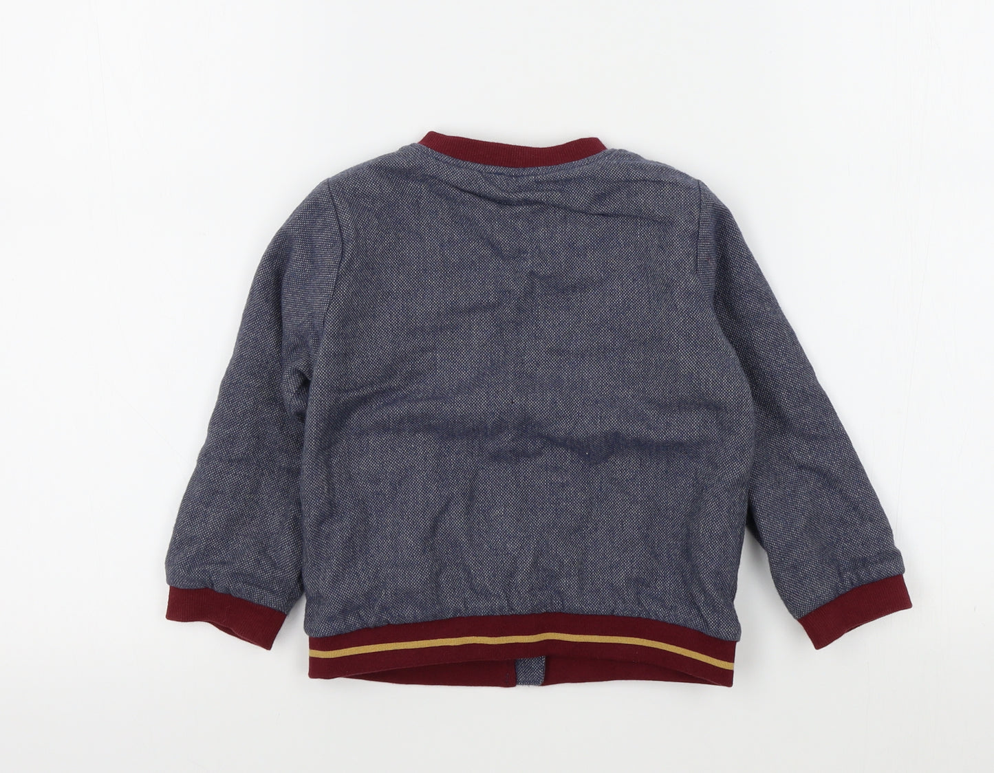 mamas & papas Boys Blue   Basic Coat Jacket Size 2-3 Years
