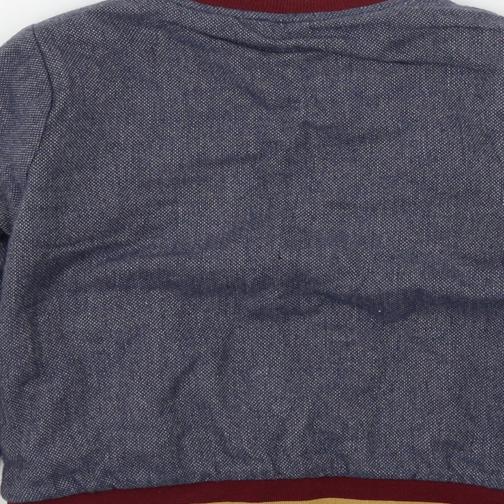 mamas & papas Boys Blue   Basic Coat Jacket Size 2-3 Years
