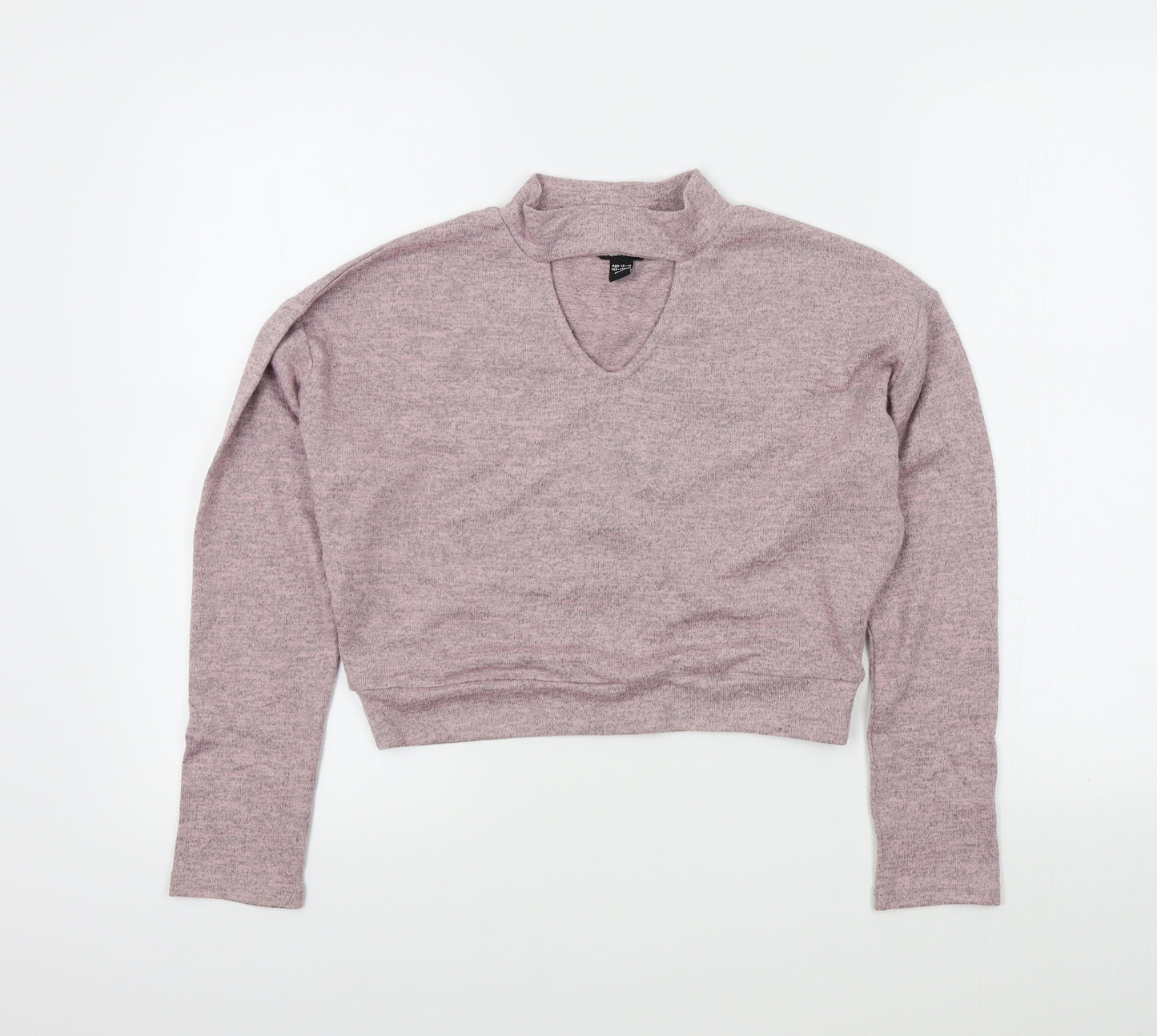 New Look Girls Pink   Pullover Jumper Size 12-13 Years