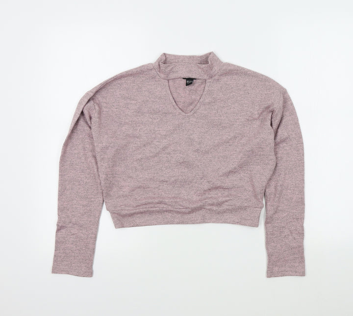 New Look Girls Pink   Pullover Jumper Size 12-13 Years
