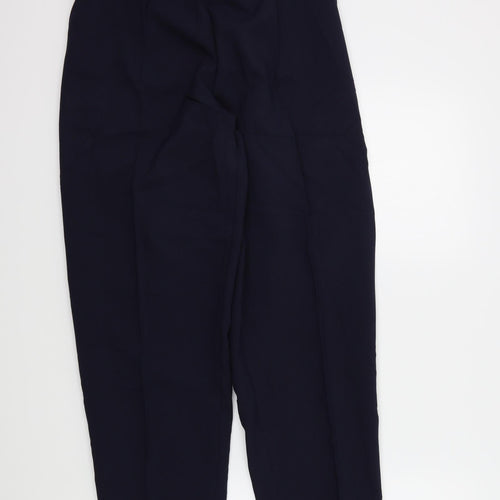 Preworn Womens Blue   Trousers  Size 16 L20 in