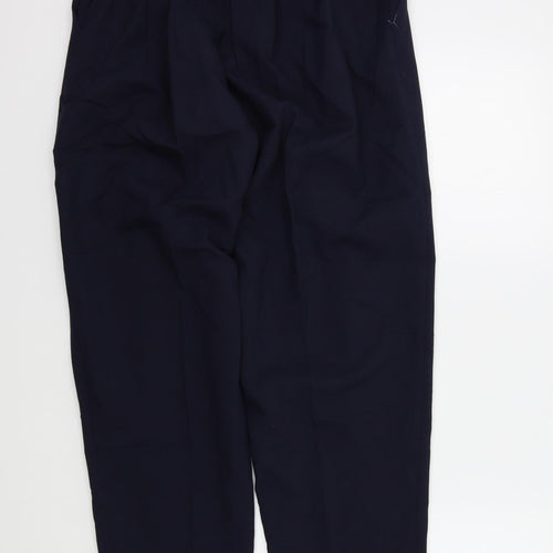 Preworn Womens Blue   Trousers  Size 16 L20 in