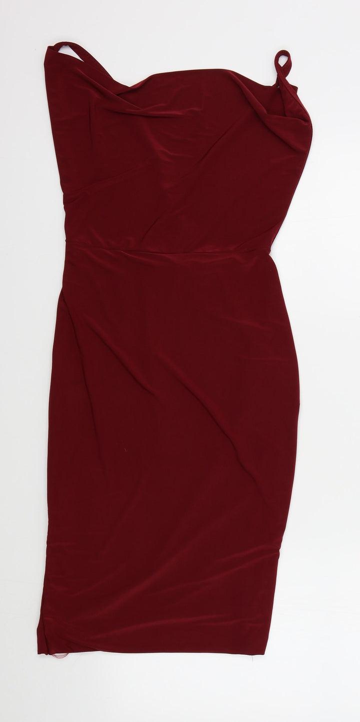 Rare London Womens Red   A-Line  Size 12