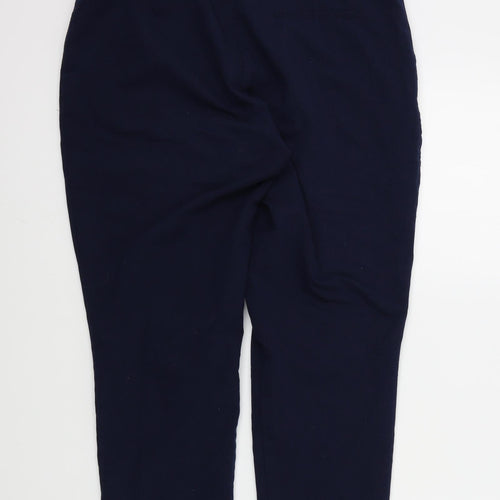 New Look Womens Blue   Trousers  Size 10 L23 in