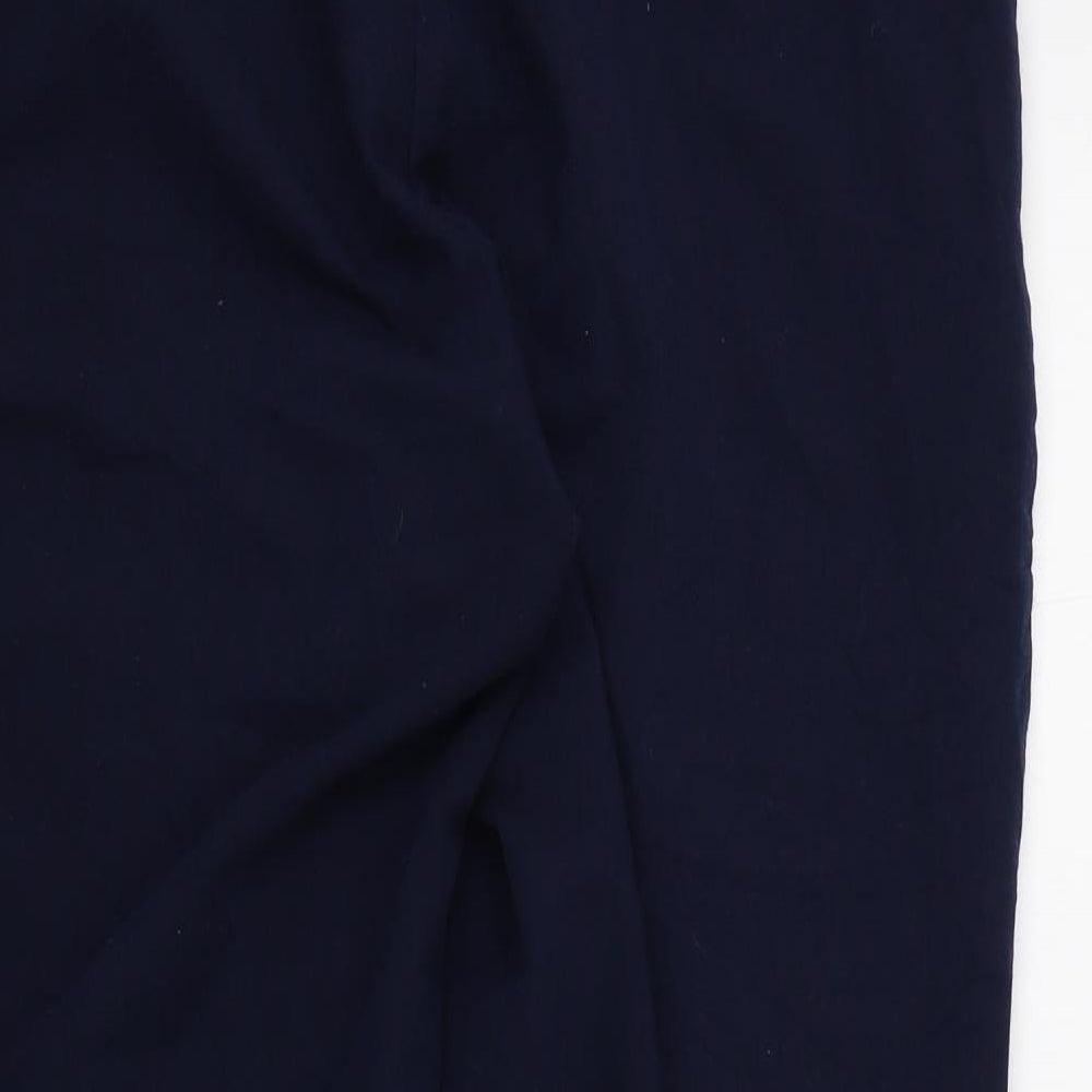 New Look Womens Blue   Trousers  Size 10 L23 in