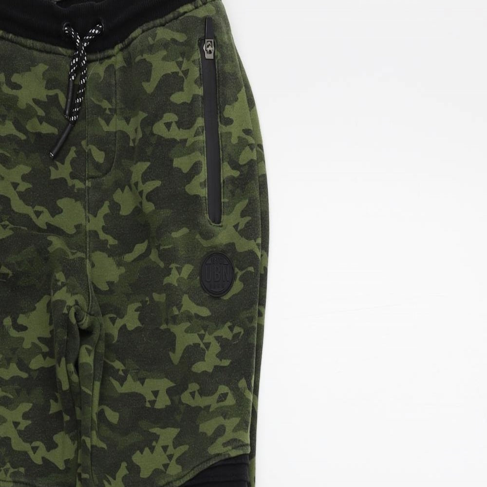 pep&CO Boys Green Camouflage  Jogger Trousers Size 10-11 Years