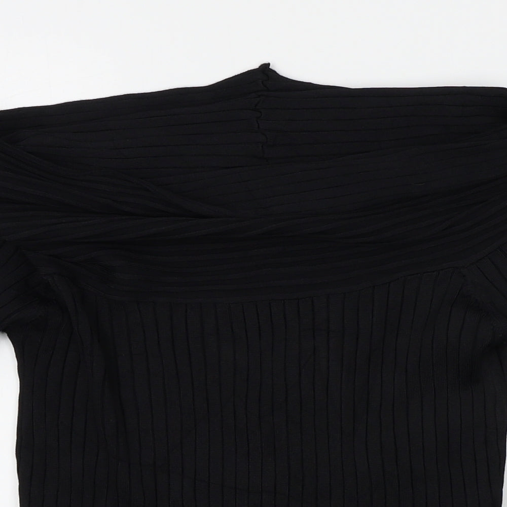ZARA  Womens Black   Pullover Jumper Size S