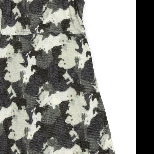 Divided Womens Green Camouflage  Bodycon  Size 4