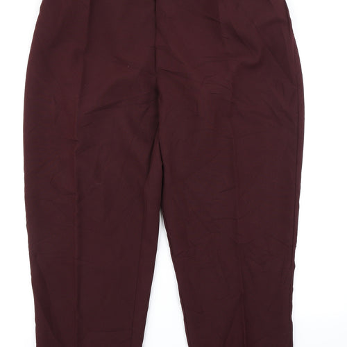22 Womens Purple   Trousers  Size 34 in L26 in