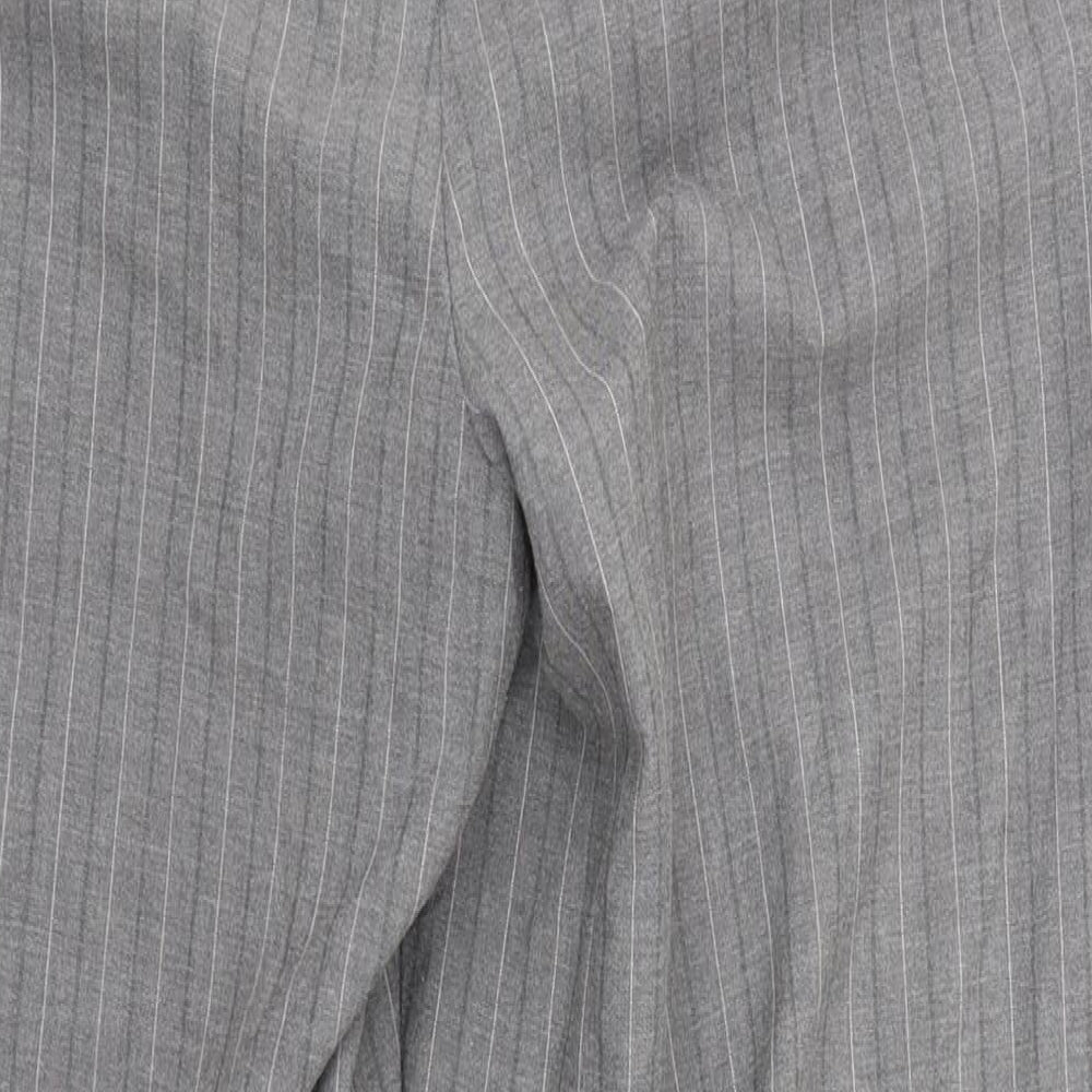 Dayers & Co Mens Grey Striped  Trousers  Size 36 in L29 in