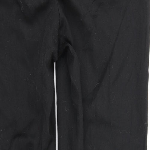 Oakman Mens Black   Trousers  Size 36 in L28 in