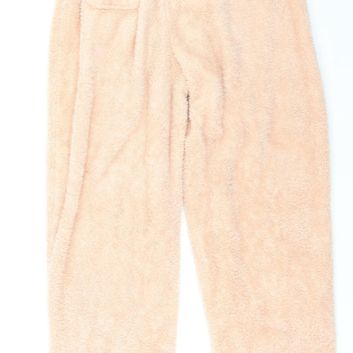 PRETTYLITTLETHING Womens Orange   Jogger Trousers Size 8 L27 in