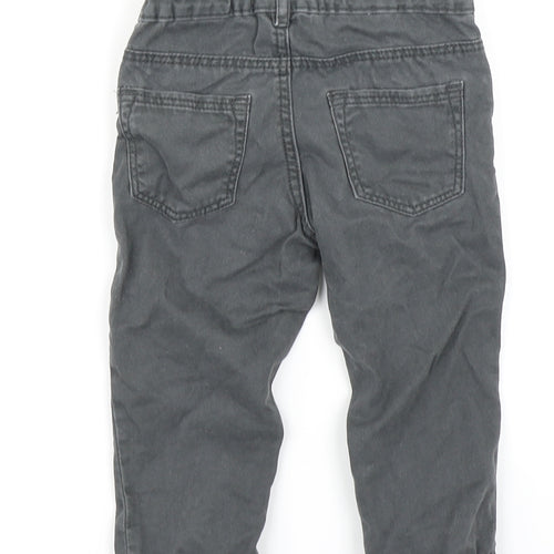 H&M Boys Grey  Denim Jogger Jeans Size 12-18 Months