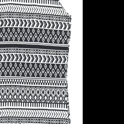 FOREVER 21 Womens Black Fair Isle  Bodycon  Size M
