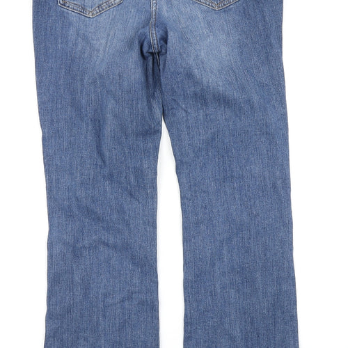 NEXT Womens Blue  Denim Bootcut Jeans Size 32 in L27 in