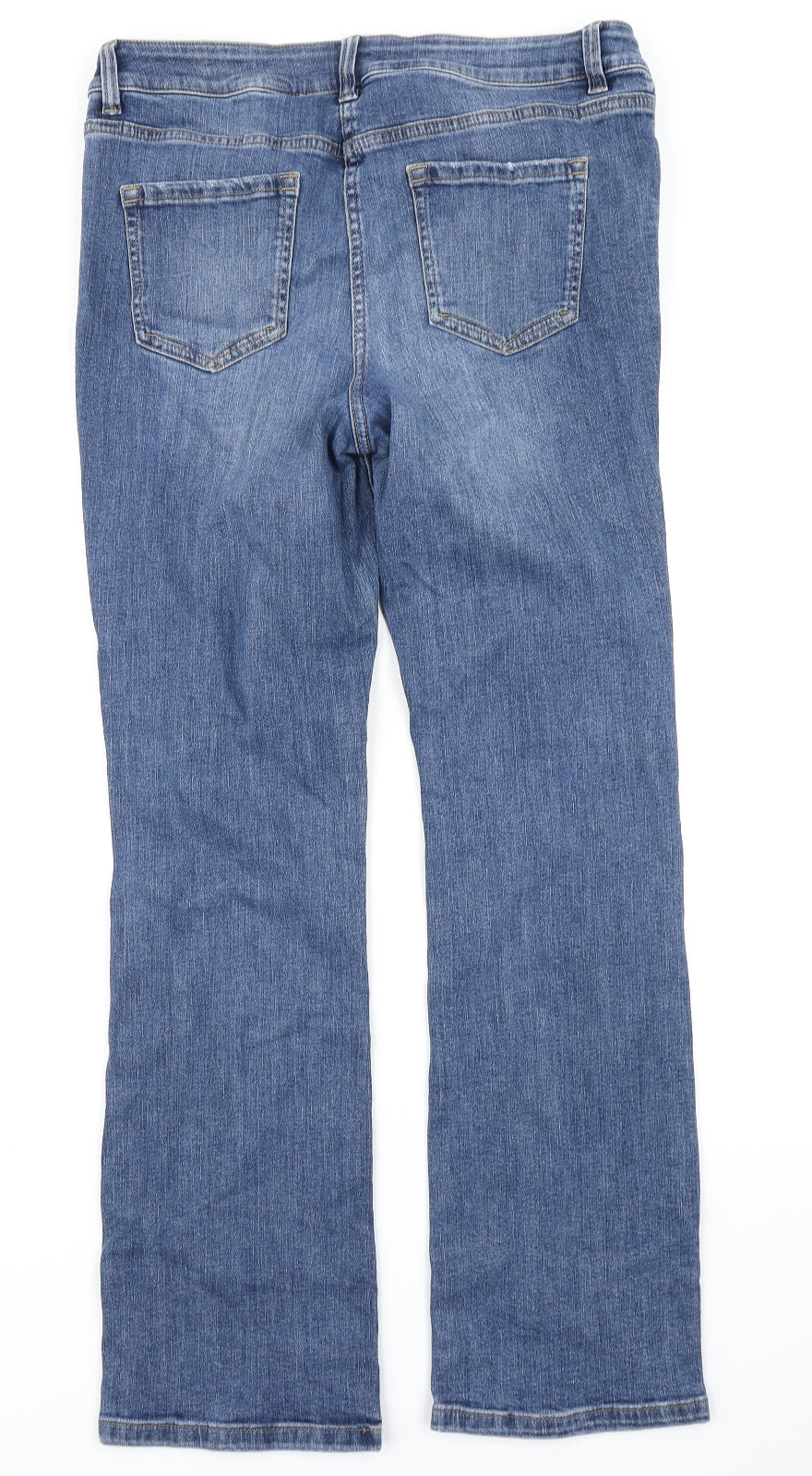 NEXT Womens Blue  Denim Bootcut Jeans Size 32 in L27 in