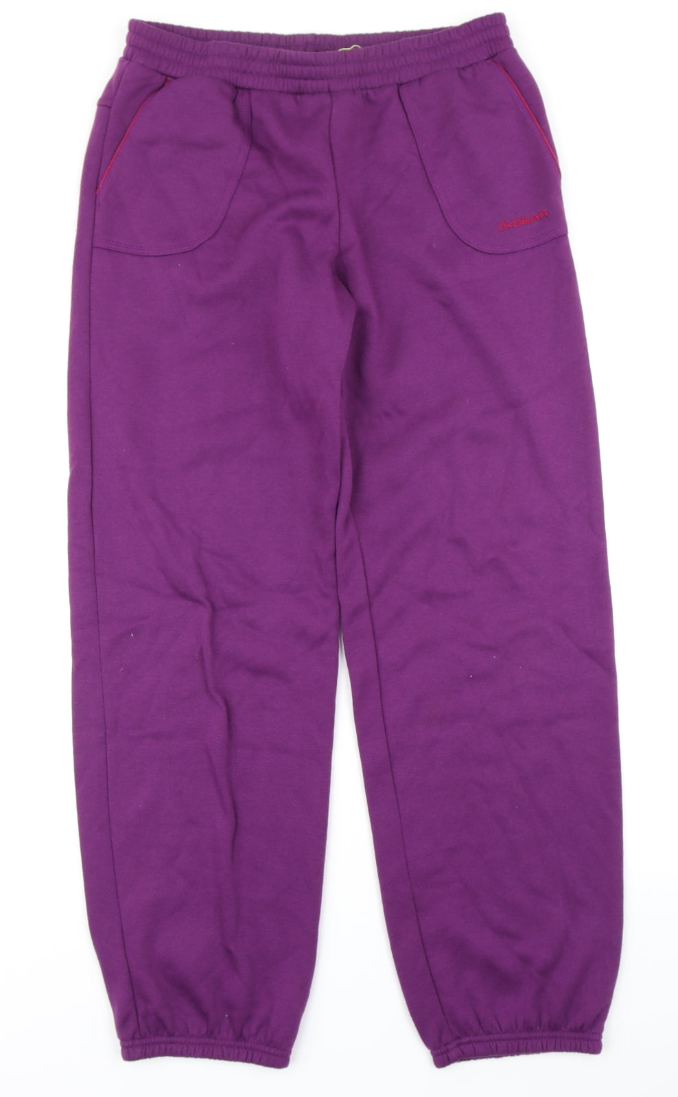 LA Gear Womens Purple   Jogger Trousers Size 12 L28 in