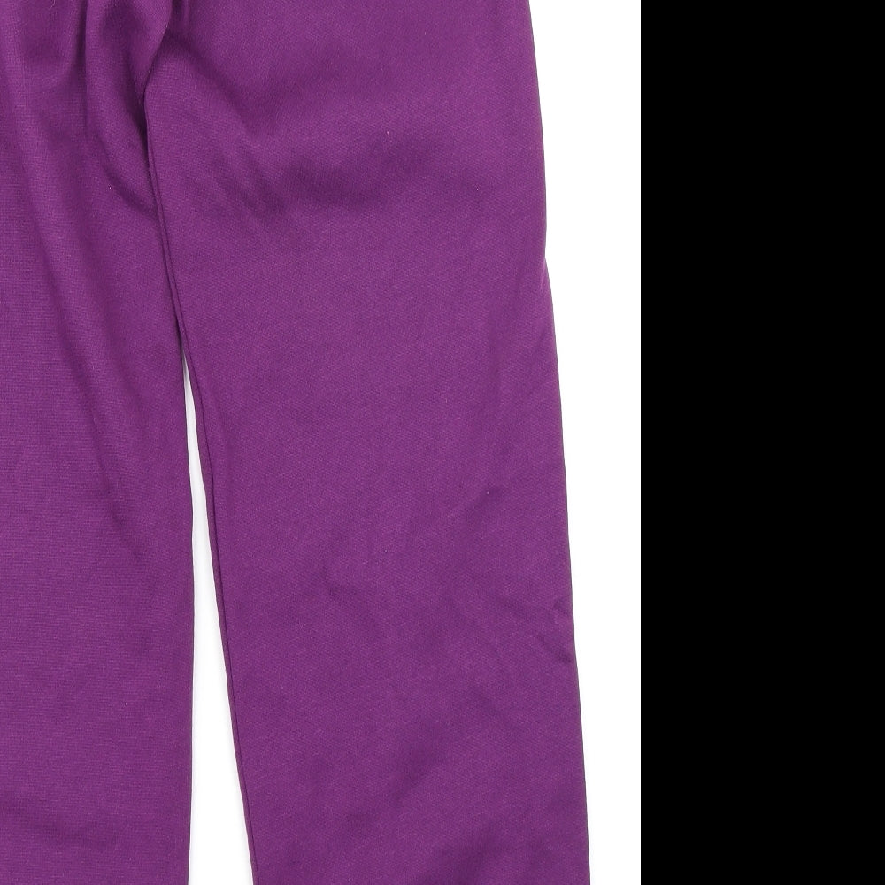 LA Gear Womens Purple   Jogger Trousers Size 12 L28 in