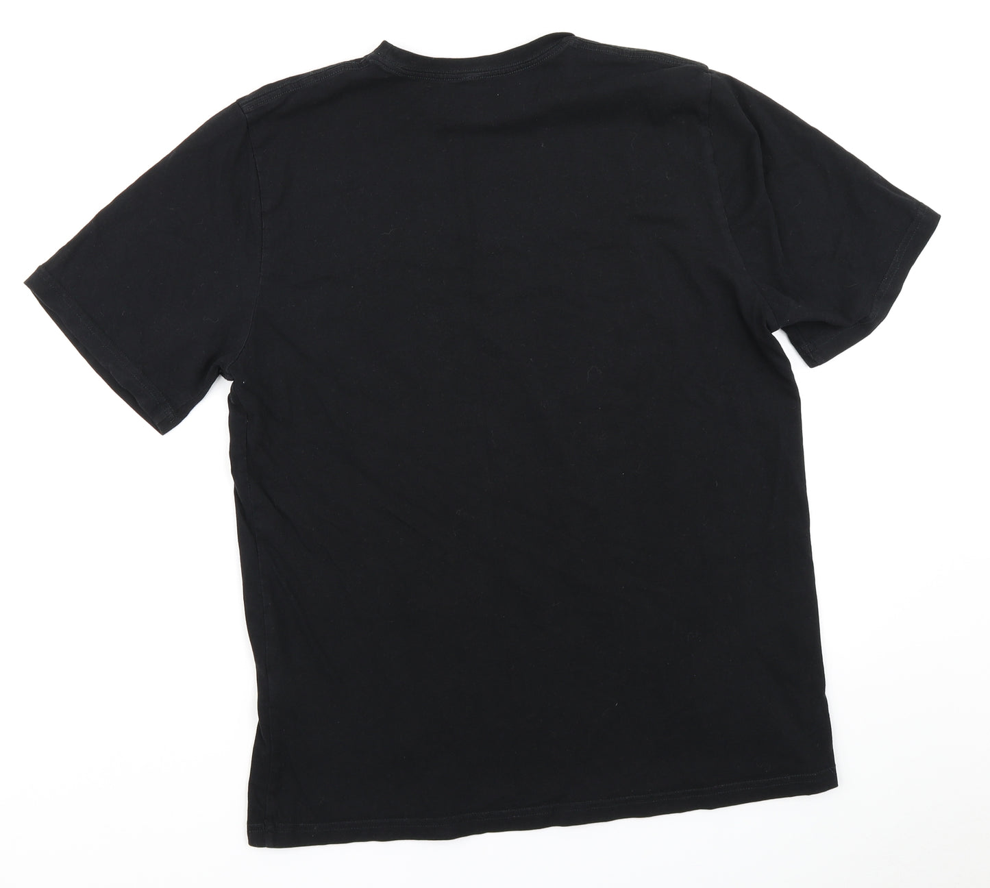 George Mens Black    T-Shirt Size L