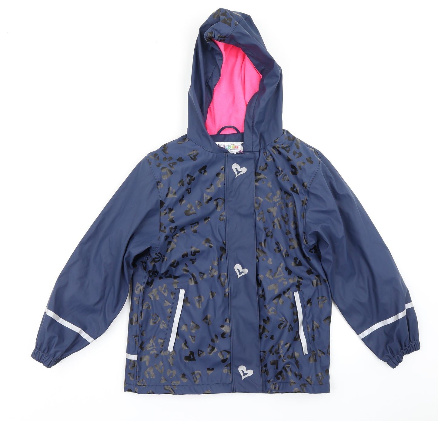 Lupilu Girls Blue   Rain Coat Coat Size 6-7 Years