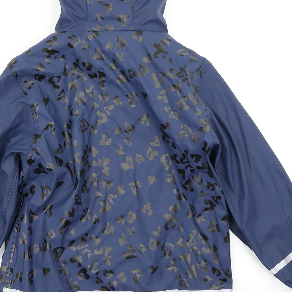 Lupilu Girls Blue   Rain Coat Coat Size 6-7 Years