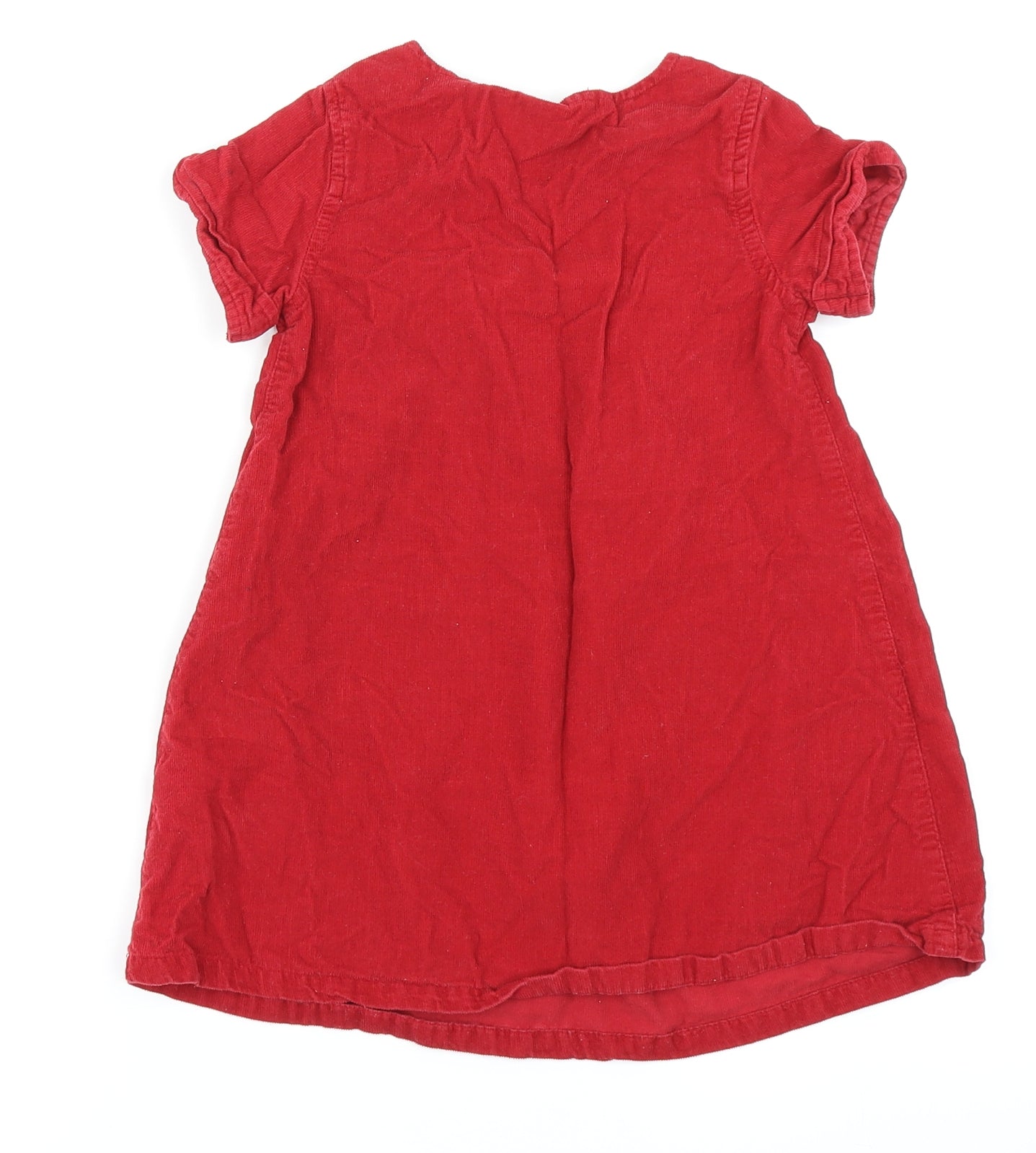 Cath Kids Girls Red  Corduroy A-Line  Size 2-3 Years
