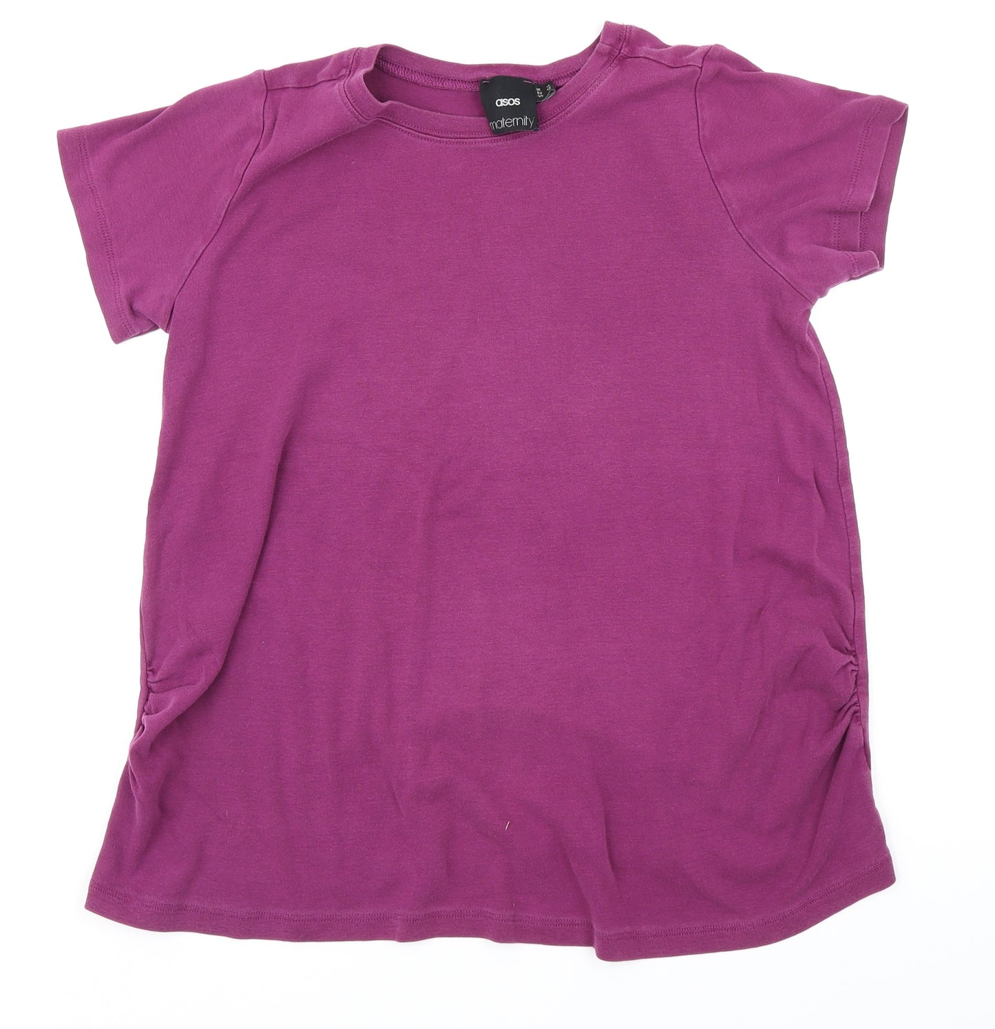 ASOS Womens Purple   Basic T-Shirt Size 14