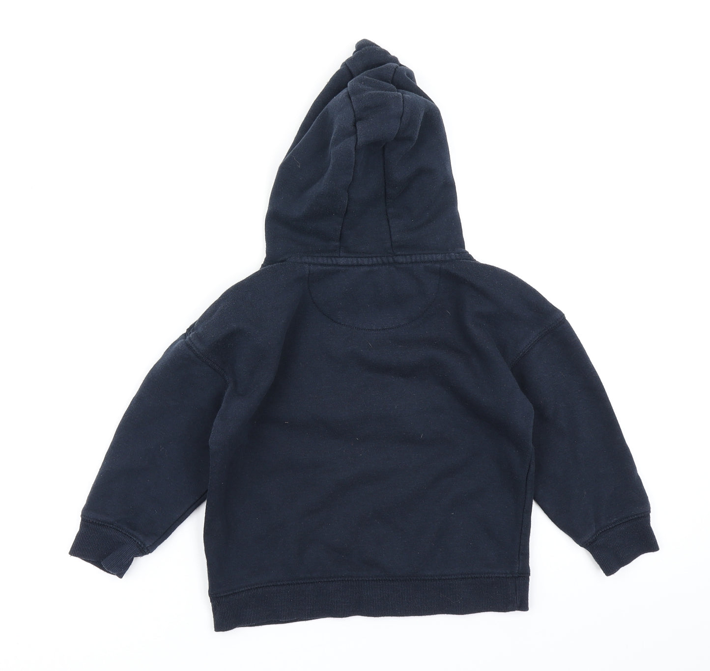 Primark Boys Blue   Pullover Hoodie Size 3-4 Years  - dinosaur