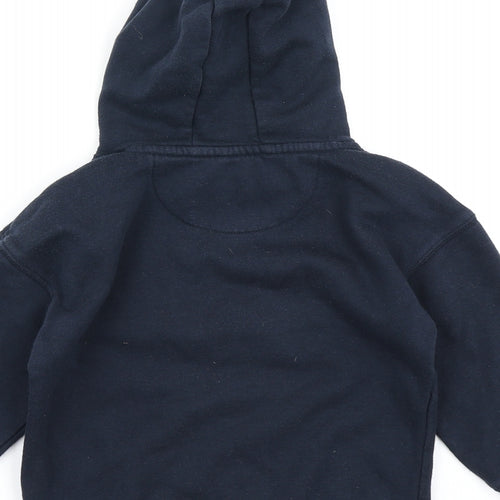 Primark Boys Blue   Pullover Hoodie Size 3-4 Years  - dinosaur