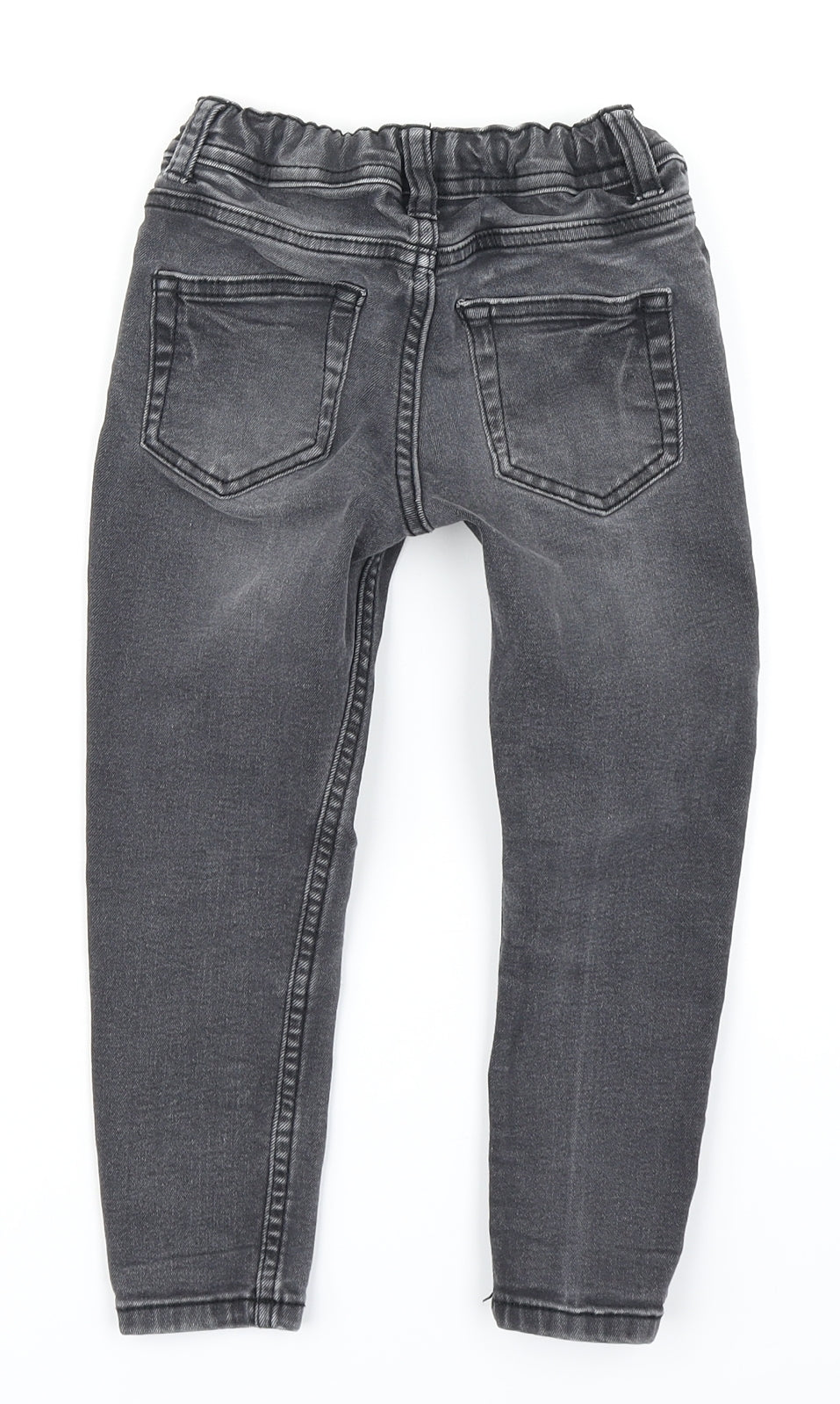 Denim Co Boys Grey  Denim Skinny Jeans Size 3-4 Years