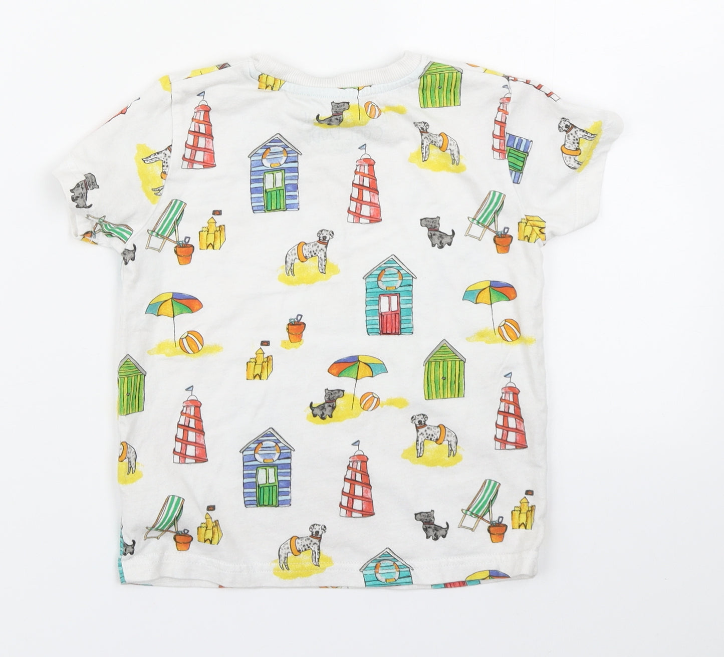 NEXT Boys White   Basic T-Shirt Size 4-5 Years