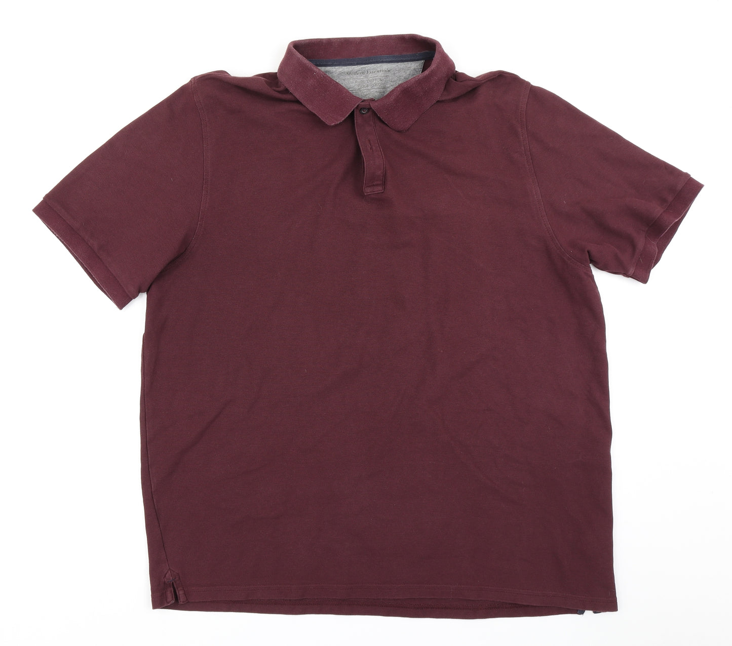 M&S Mens Purple    Polo Size 2XL