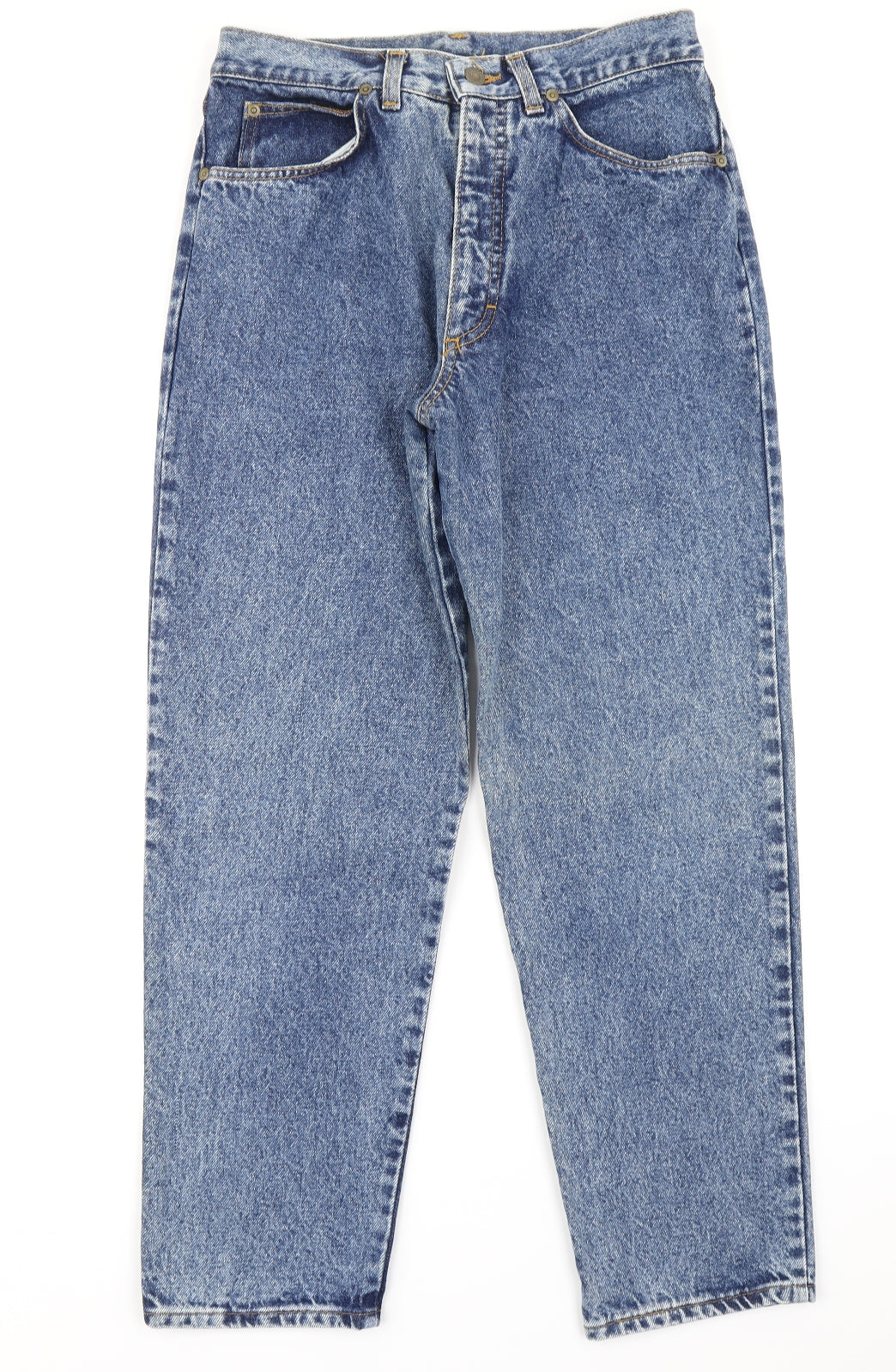 St Michaels Womens Blue  Denim Mom Jeans Size 32 in L29 in