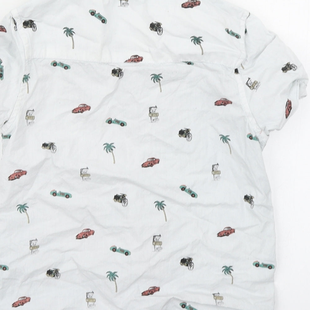 TU Boys White   Basic Button-Up Size 4 Years