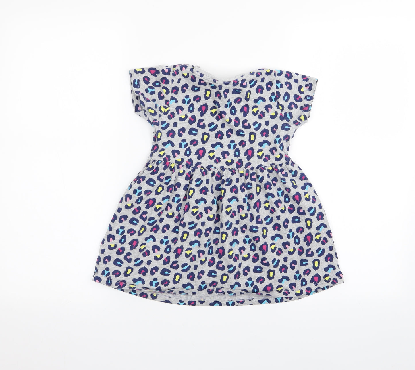 Matalan Girls Multicoloured Animal Print  Fit & Flare  Size 2-3 Years