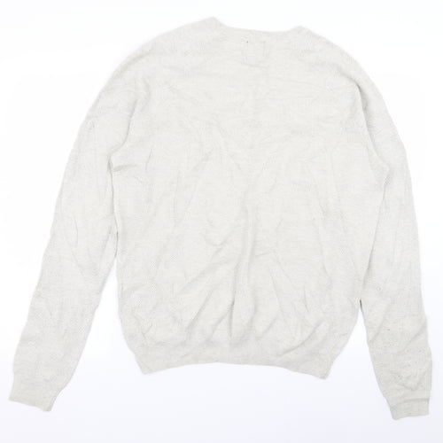 Burton Mens Grey   Pullover Jumper Size L