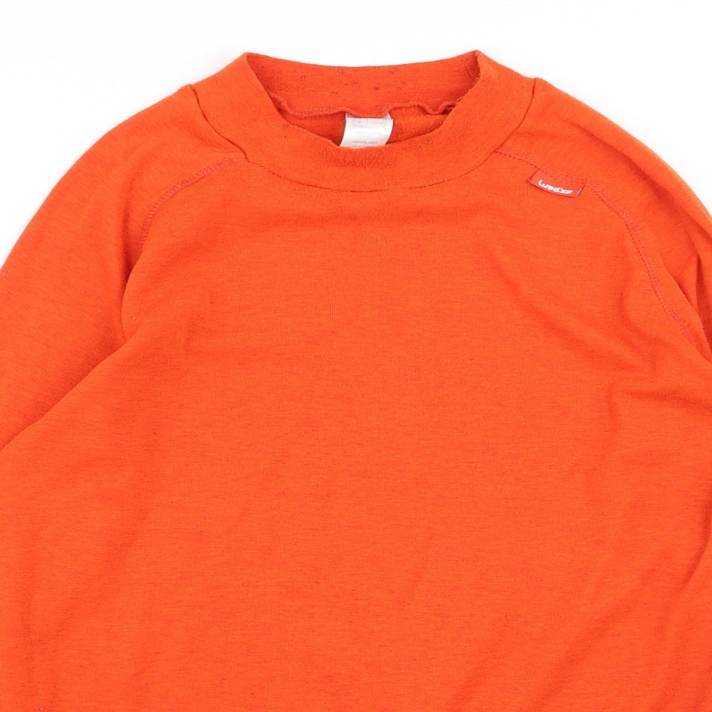 wedze Mens Orange    T-Shirt Size M