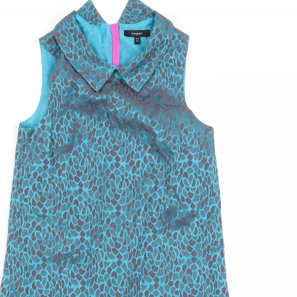 Autograph Girls Multicoloured Geometric  A-Line  Size 10-11 Years